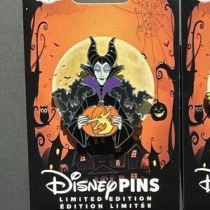 Maleficent Jack O' Lantern Disney Pin – Sleeping Beauty Villains LE