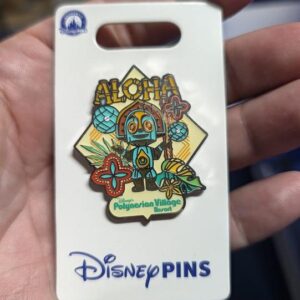 Disney's Polynesian Village Resort ALOHA Tiki Disney Pin