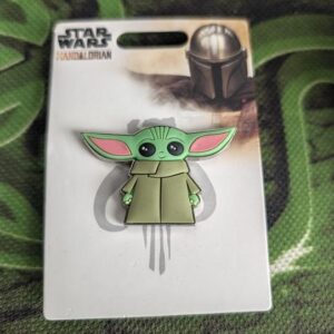 Star Wars The Mandalorian Grogu Chibi Disney Pin