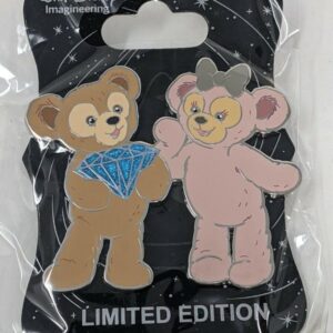 Duffy and ShellieMay Diamond Celebration Disney Pin – Disneyland 60th WDI LE 250