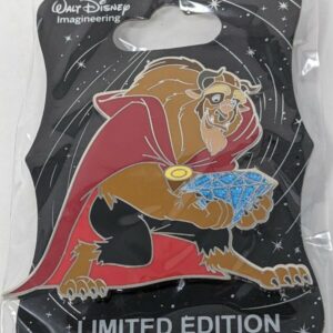 Beast Diamond Celebration Disney Pin – Disneyland 60th WDI LE 250