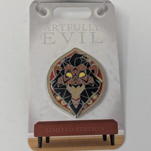 Scar The Lion King Villains Disney Artfully Evil Series LE Pin