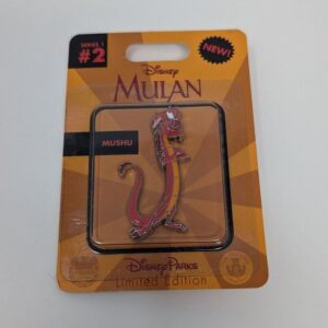 Mushu Action Figure Quarterly Series Disney Pin – Mulan LE