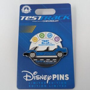 Test Track Epcot 25th Anniversary Disney LE Pin