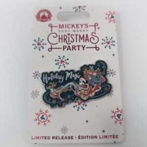 Santa Mickey Holiday Magic Very Merry Christmas Party Disney LR Pin