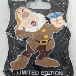 Sneezy Diamond Celebration Disney Pin – Disneyland 60th WDI LE 250