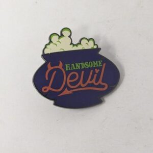 Handsome Devil Popcorn Cauldron Halloween Disney Pin