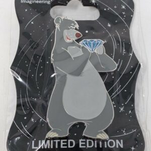 Baloo Diamond Celebration Disney Pin – Disneyland 60th WDI LE 250
