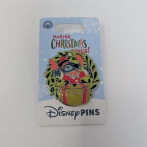 Stitch Present Making Christmas Magical Disney Holiday Pin