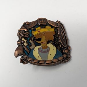 Prince John Robin Hood Framed Oval Portrait Disney Pin